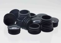 Das tomadas plásticas redondas da tubulação de KR-P0378 PP preto de aço da inserção da tampa do uso do tubo da mobília fornecedor
