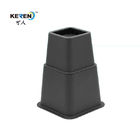KR-P0246 alisam montantes ajustáveis da cama do plástico, montantes pretos da mobília de 8 polegadas opcionais fornecedor