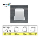 Os montantes ajustáveis plásticos brancos da cama de KR-P0258WH ajustados da proteção do desgaste 4 fácil instalam fornecedor