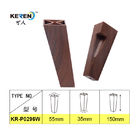 Material longo do ABS do tempo da substituição plástica de madeira dos pés do sofá da cor KR-P0296W2 fornecedor