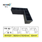 Pés plásticos duráveis do armário KR-P0261, estabilidade alta dos pés em forma de L modernos da mobília fornecedor