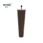 Pé 8&quot; do sofá da forma de cone KR-P0297W2 altura para a proteção do desgaste da madeira M8 da mobília fornecedor