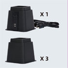 5V a cama ajustável de um preto de 3 polegadas da C.C. USB 12A 125V levanta o montante fornecedor