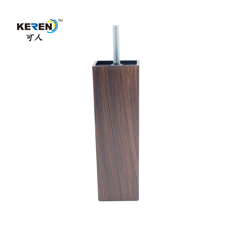 O encaixe fácil dos pés plásticos de madeira do sofá da substituição da cor KR-P0166W2 reduz a vibração fornecedor