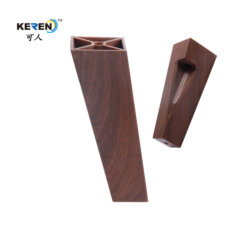 Material longo do ABS do tempo da substituição plástica de madeira dos pés do sofá da cor KR-P0296W2 fornecedor