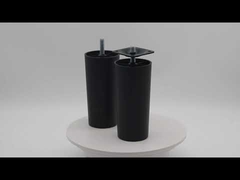 Pés de móveis de plástico doméstico redondos com parafuso extensor